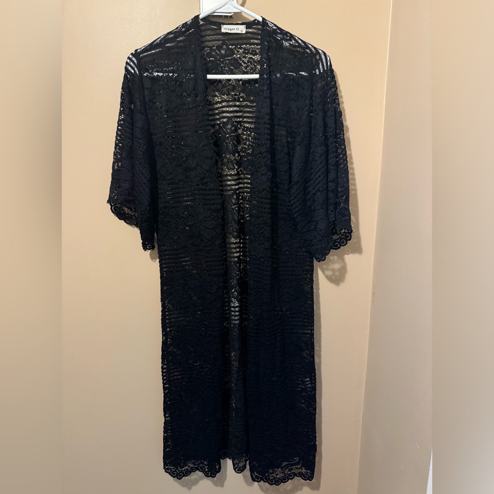 Lace cover up